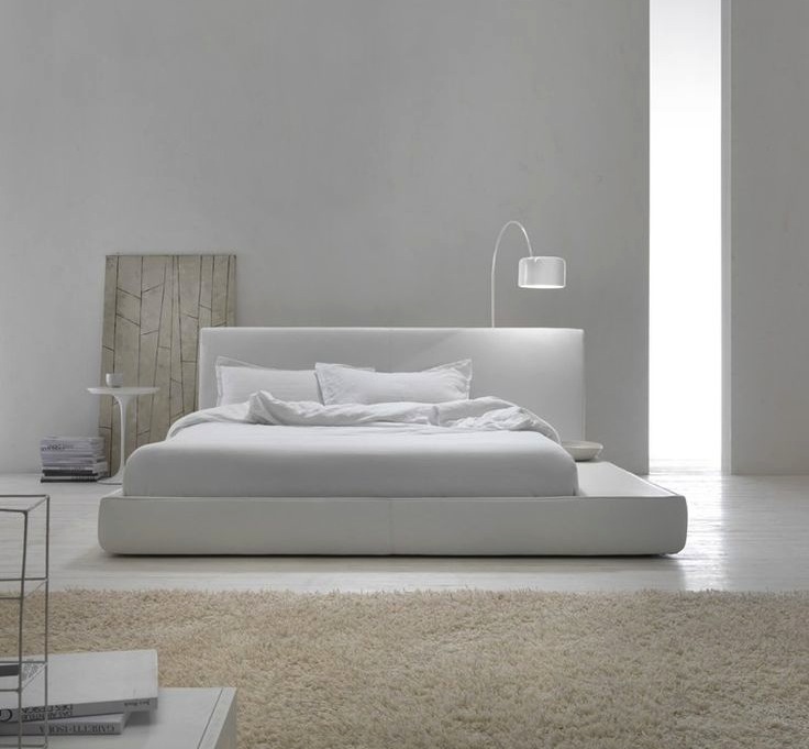 Ağ yataq otağı, minimalizm